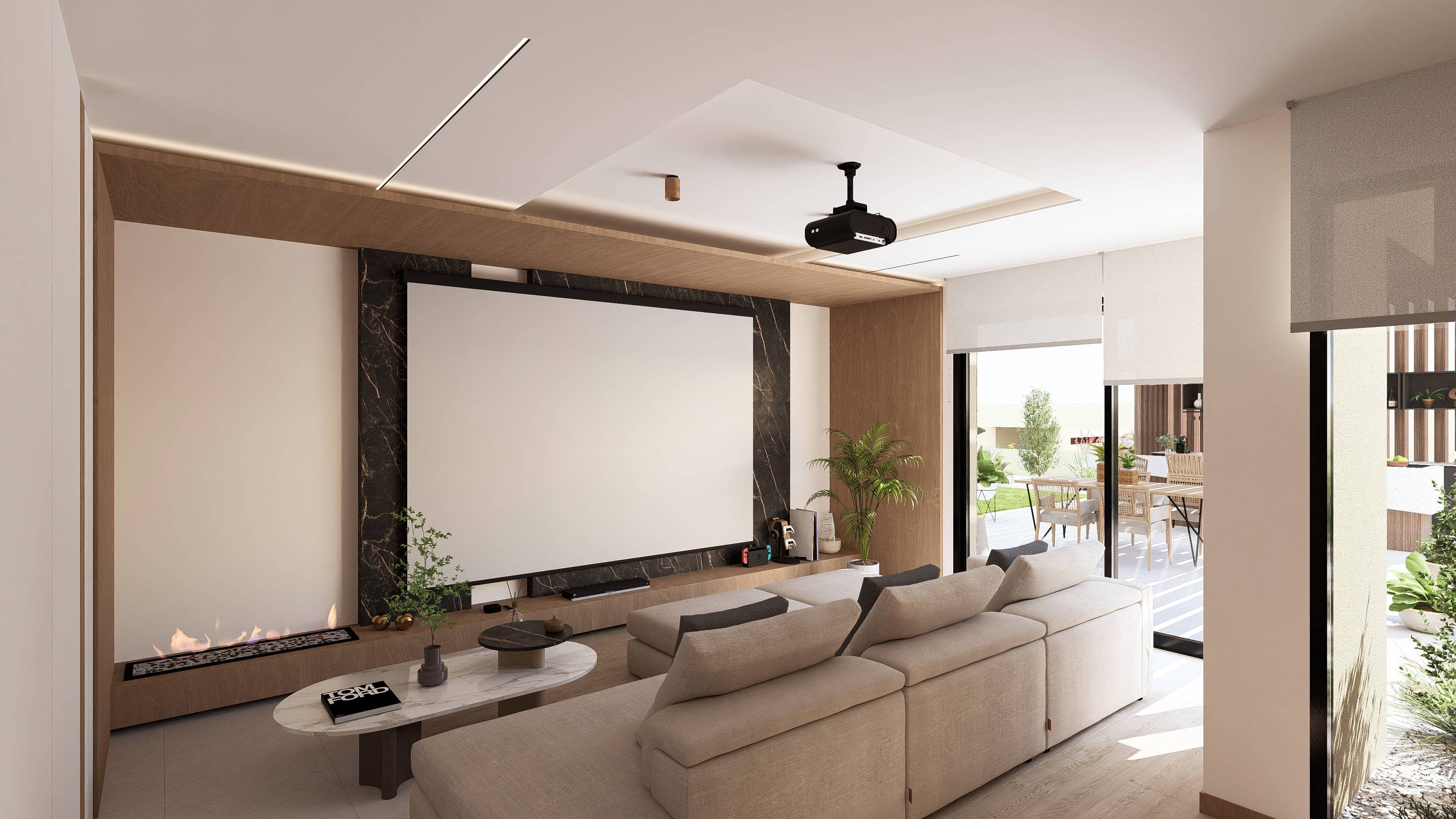 Villa Drive view 2