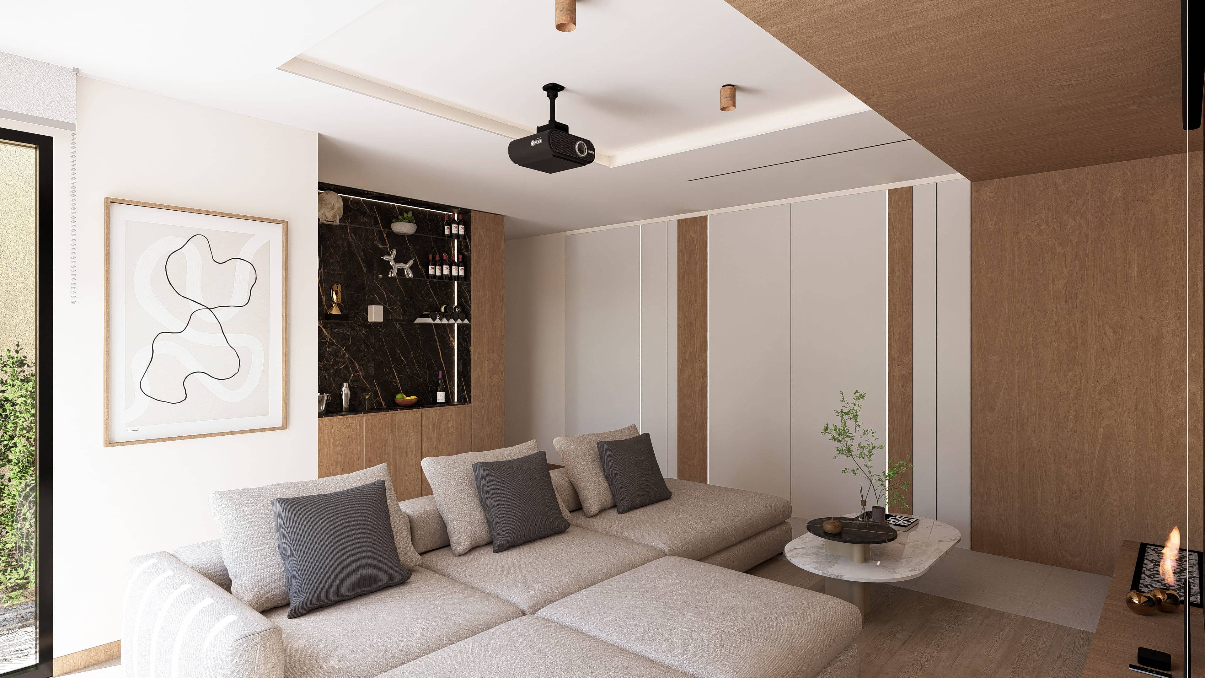 Villa Drive view 3